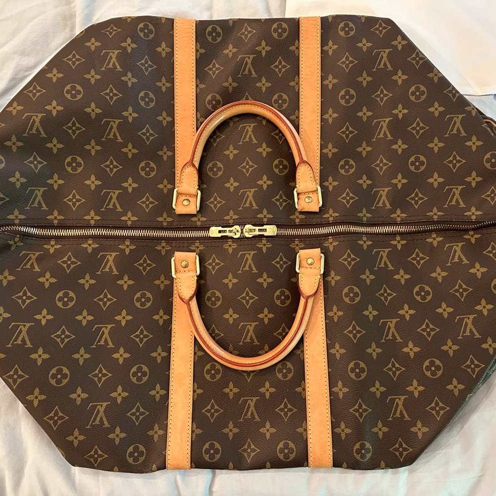 ⭐️SOLD on 9:18/23 Louis Vuitton Monogram Keepall 60 Travel Luggage Bag - Picture 14 of 17